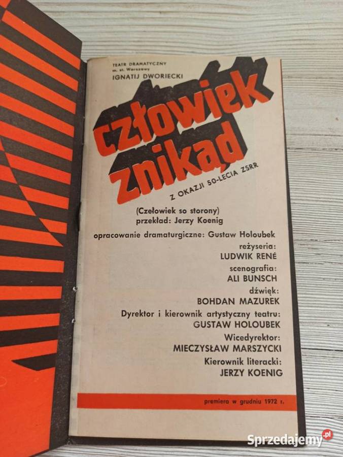Teatr Dramatyczny Człowiek Znikąd Idnatij Bielsko-Biała