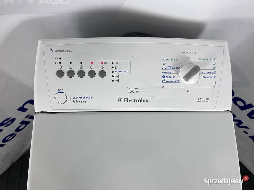 Pralka Electrolux Góry Ładowana 5 1000 ob A Wiejca
