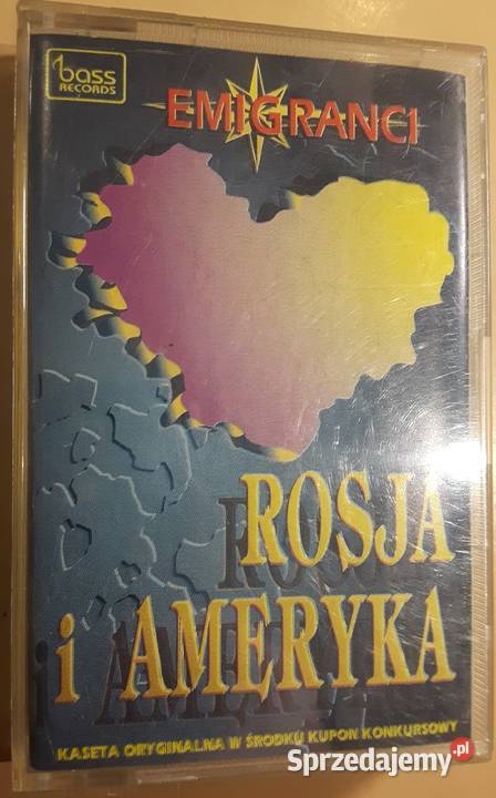 Emigranci Rosja I Ameryka kaseta audio kaseta łódzkie Lutomiersk