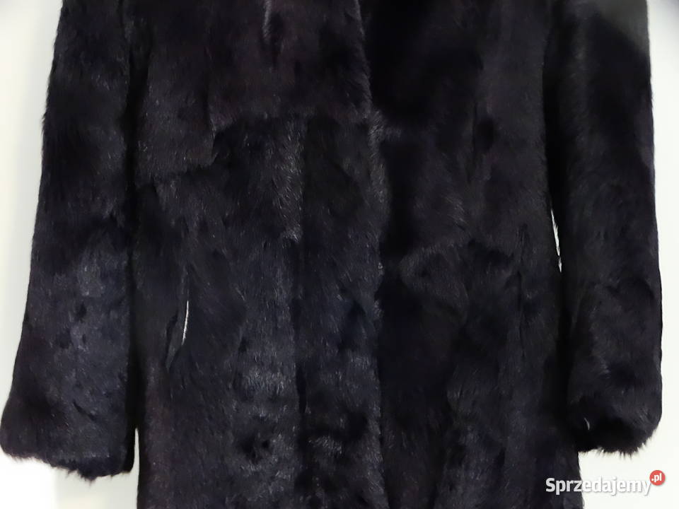 Naturalne futro z kóz górskich rozmiar L 40 Kurtki i płaszcze