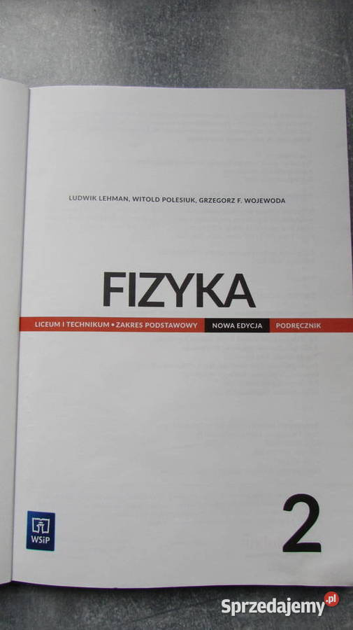 Fizyka 2 Podręcznik do liceum i technikum Kraków