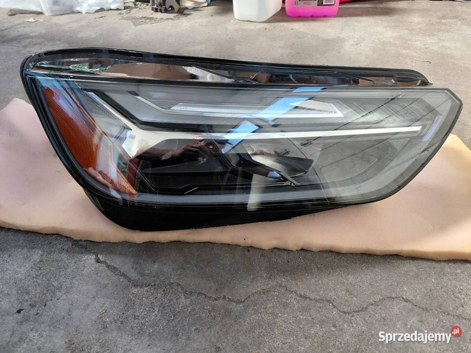 Lampa prawa przód Audi Q5 80A Full LED Lampy przednie wielkopolskie Śrem