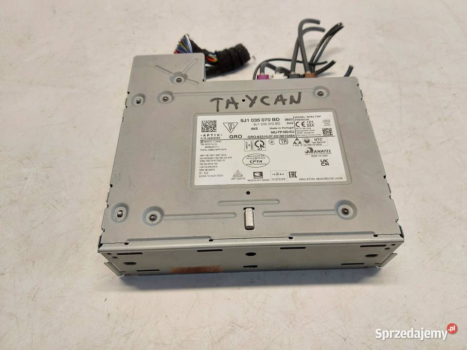 Porsche Taycan GTS 9J1 2023r Radio nawigacja sprzedam