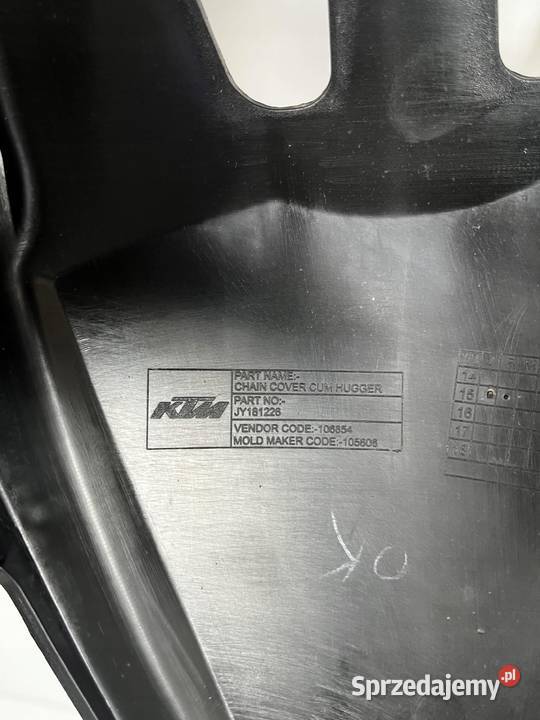 KTM RC 125 200 390 1420 Błotnik Nadkole Chlapacz Łobżenica