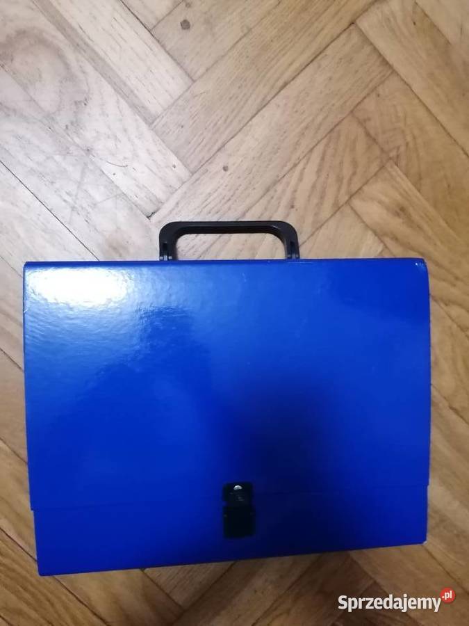 Teczka biurowa niebieska Gdańsk