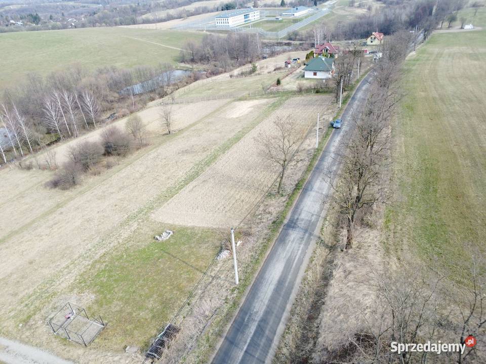 Działka budowlana w mci Stróże Wielkie gmina budowlana podkarpackie Sanok