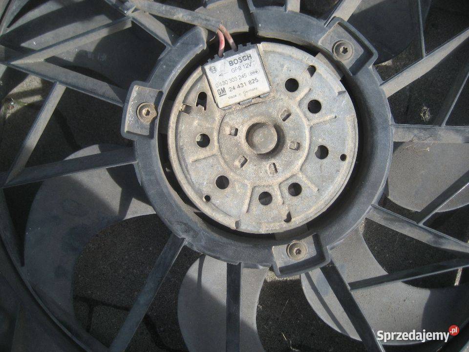 opel astra ii 2 g 16 benzyna wentylator