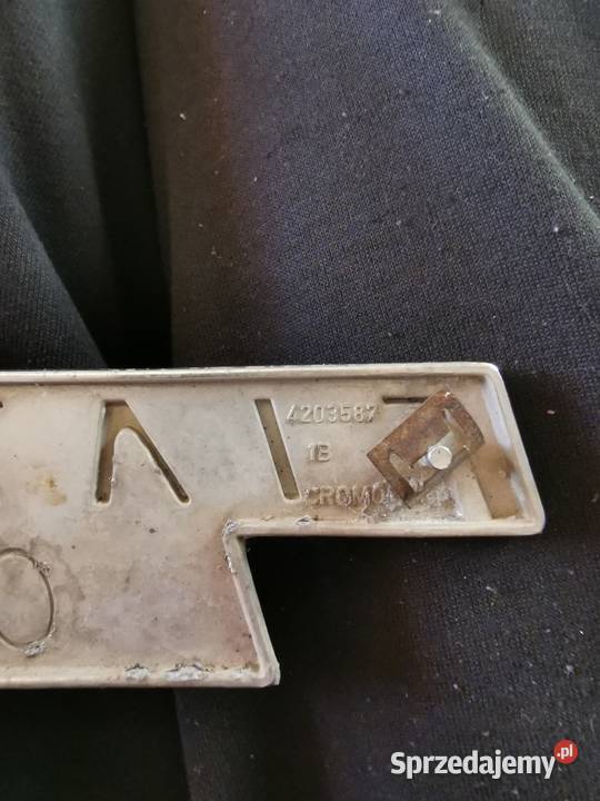 Oryginalny emblemat FIAT 500L z 1970r Cromodora Rok produkcji 1970 Łazy