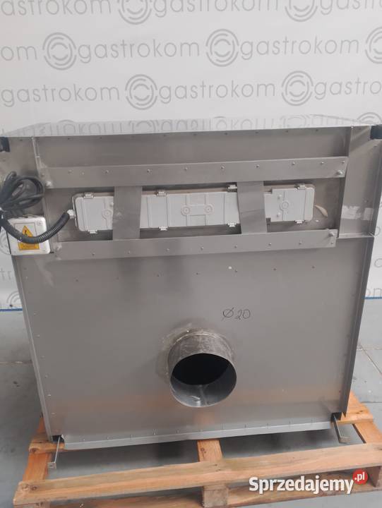 OKAP PRZYŚCIENNY SKRZYNIOWY 100X100 ŚR 200MM Wrocław sprzedam