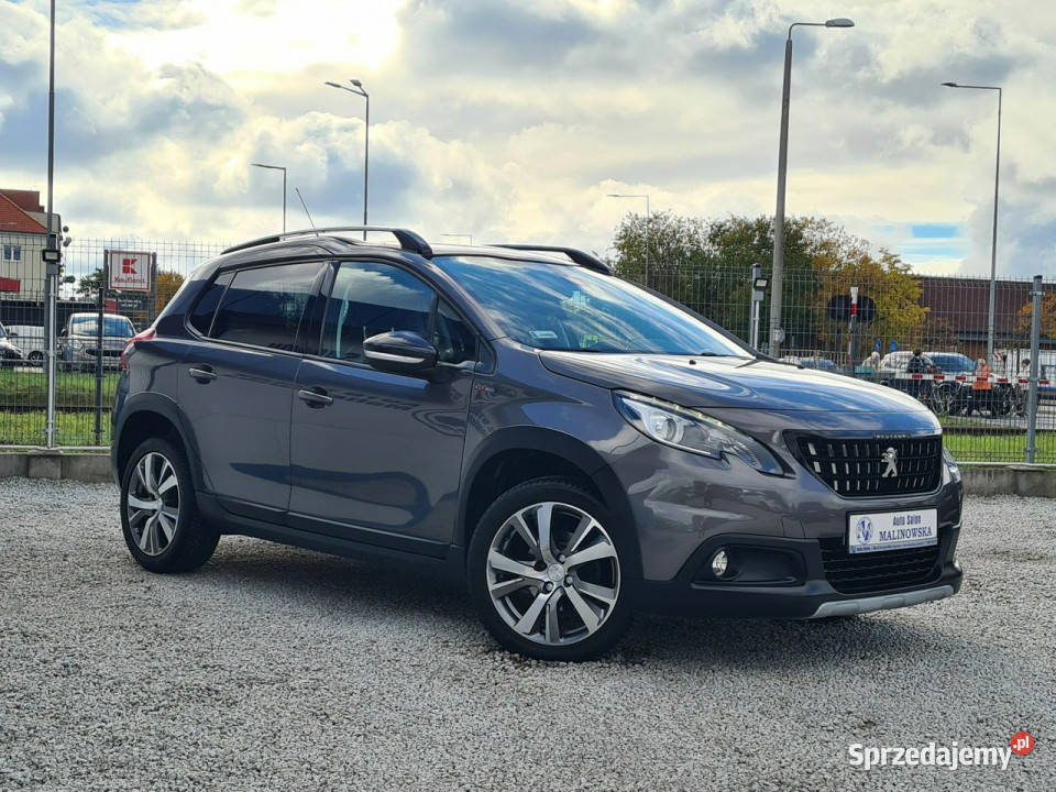 Peugeot 2008 GTLine SzklanyDach Navi PDC Grip VAT marża 2008 wielkopolskie Wągrowiec