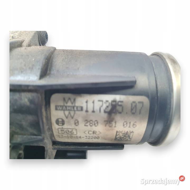 CHŁODNICA SPALIN VW Sharan II 20 TDI 03L131512CF Recyrkulacja spalin EGR Chełm