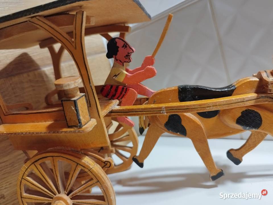 Miniatura wozu ciągniętego wołu Inowrocław sprzedam