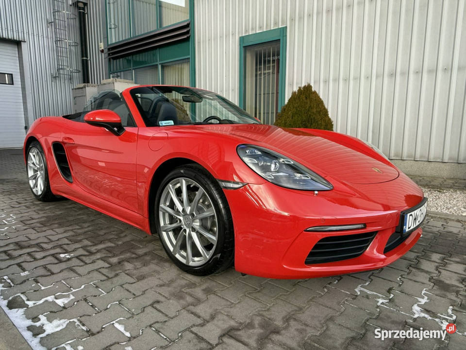 Porsche 718 Boxster 300 PDK Guards Red immobilizer małopolskie Węgrzce sprzedam