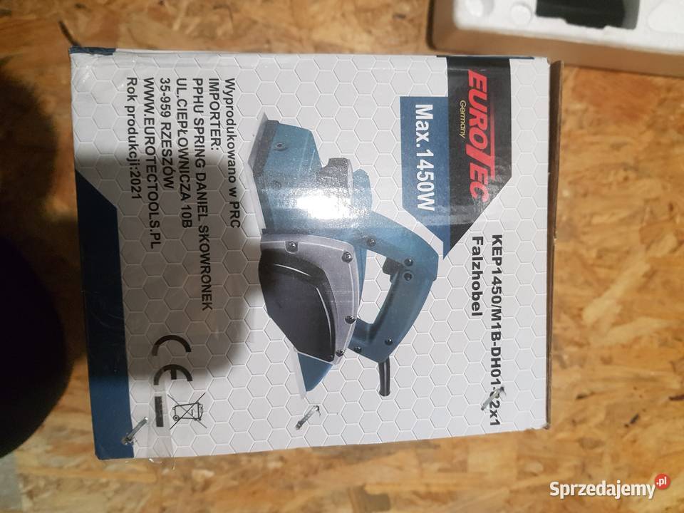 STRUG ELEKTRYCZNY HEBEL DO DREWNA HEBLARKA 1450W