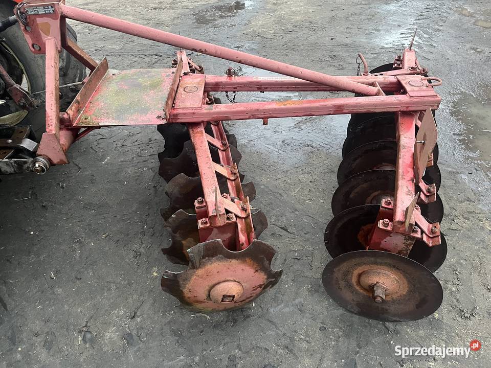 Brona talerzowa talerzówka Agromet Darłowo 2x8 nieuszkodzony