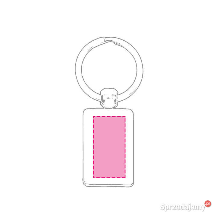 Brelok metalowy jednostronny grawer 50 Akcesoria Leżajsk sprzedam