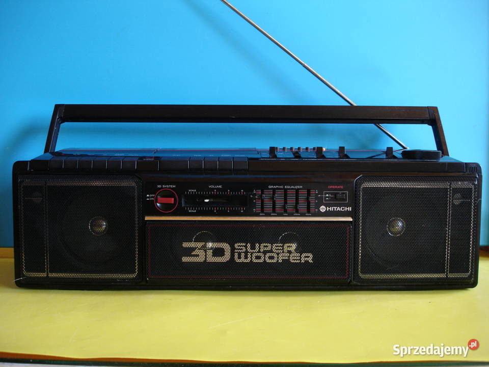 Radiomagnetofon HITACHI TRK-3D5E