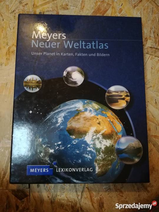 Meyers Neuer Weltatlas ATLAS w języku niemieckim Skokowa sprzedam