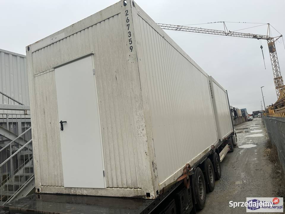 KONTENER BIUROWY SZATNIA ZAPLECZE BUDOWY 256 Wrocław sprzedam