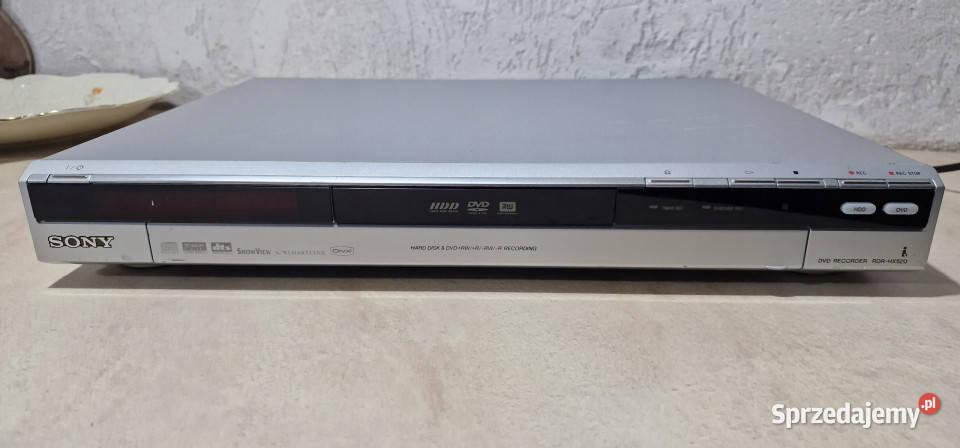 SONY CD RDRHX520 RDR hx 520 Nagrywarka DVD HDD Międzychód sprzedam