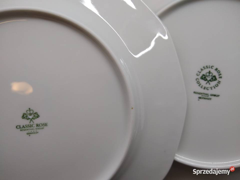 Talerz płytki Rosenthal Biała Maria 6 Kalisz