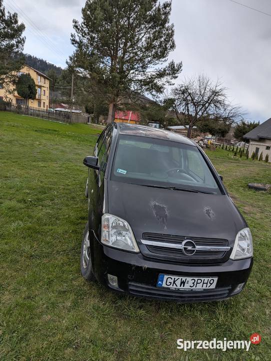 Opel Meriva 17 cdti 2003r Jeżdżący Węglówka