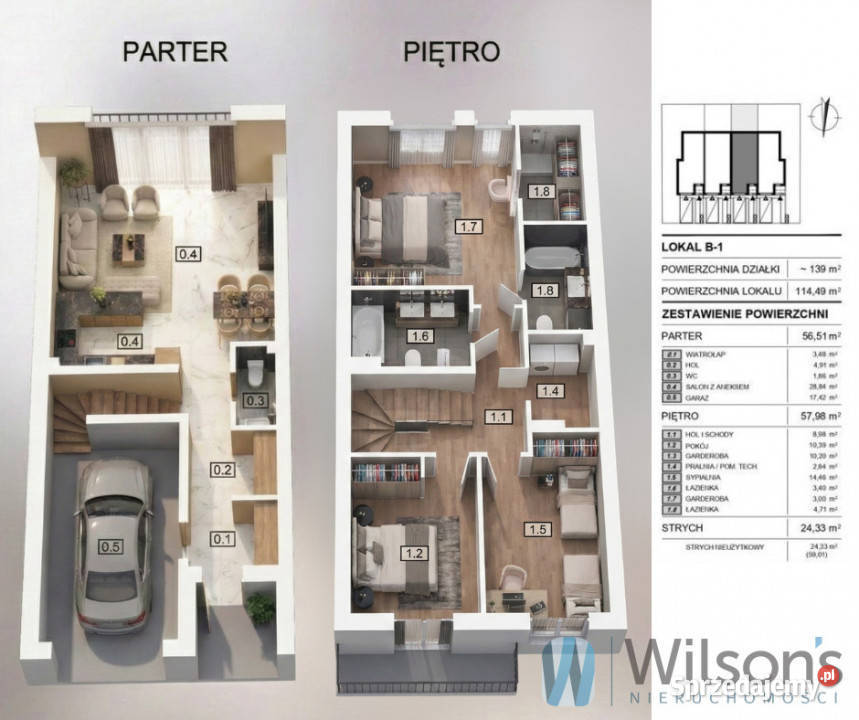 Dom wolnostojący Warszawa 11449m2 Sprzedaż Sprzedaż mazowieckie