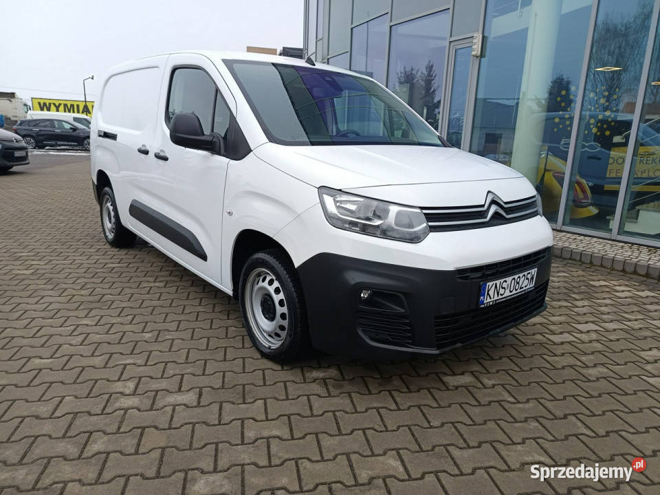 Citroen Berlingo VAN XL 15 BlueHDI 102 VAT23 manualna Citroën małopolskie Nowy Sącz