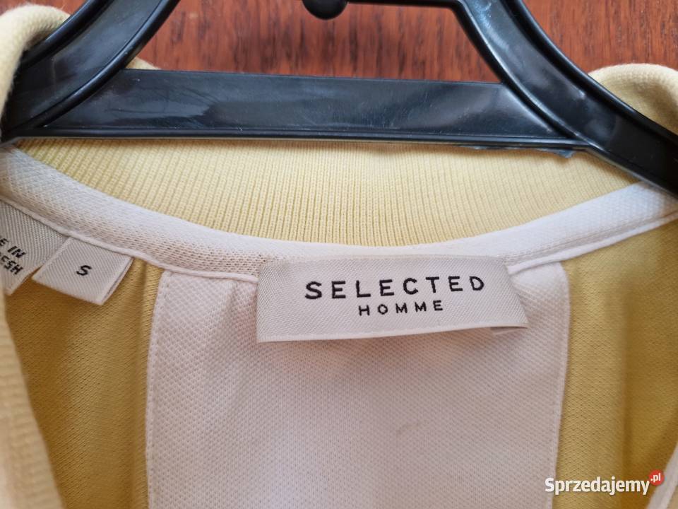 Koszulka polo żółta rozmiar S Odzież codzienna małopolskie sprzedam