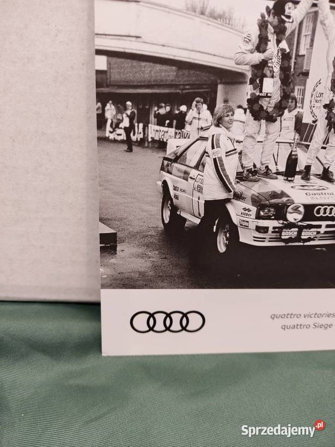 Pocztówka widokówka Audi quattro victories Kolekcje Głuchołazy