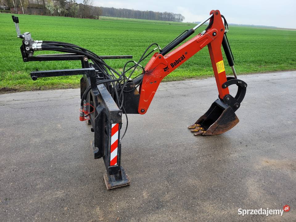 Ramie kopiące Bobcat Cat Ładowarka lubelskie Palikije Pierwsze