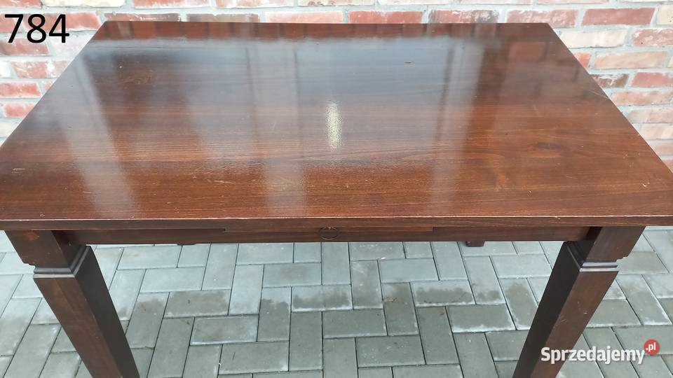 Stół sosnowy drewniany z szufladkami 784 78cm Gawroniec