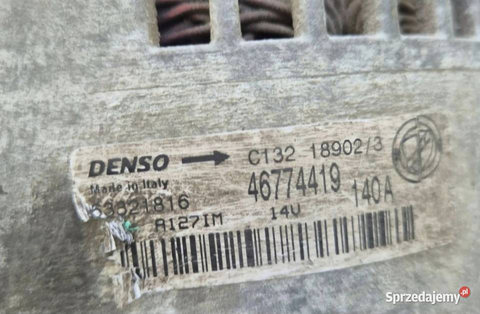 ALTERNATOR FIAT STILO ABARTH 24 20 V 46774419 Działoszyce sprzedam