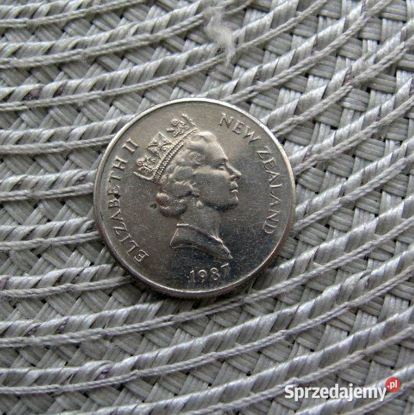 Nowa Zelandia 5 Cent 1987r Kalisz