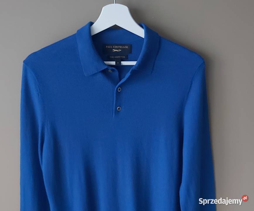 Paul Costelloe super lekki sweter rS 100 merino Swetry i golfy sprzedam