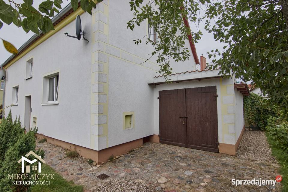 Pół domu dwa mieszkania Struga garaż ogródek Bartoszyce