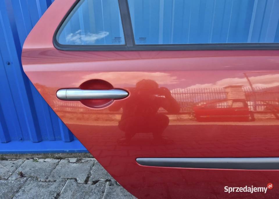 KOMPLETNE DRZWI TYŁ PRAWY RENAULT LAGUNA II 2 HB Karoseria Działoszyce