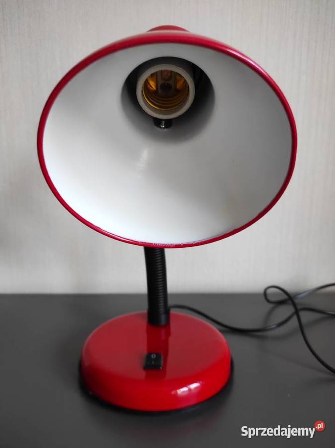 Lampa lampka biurkowa wys 34 Warpechy Stare