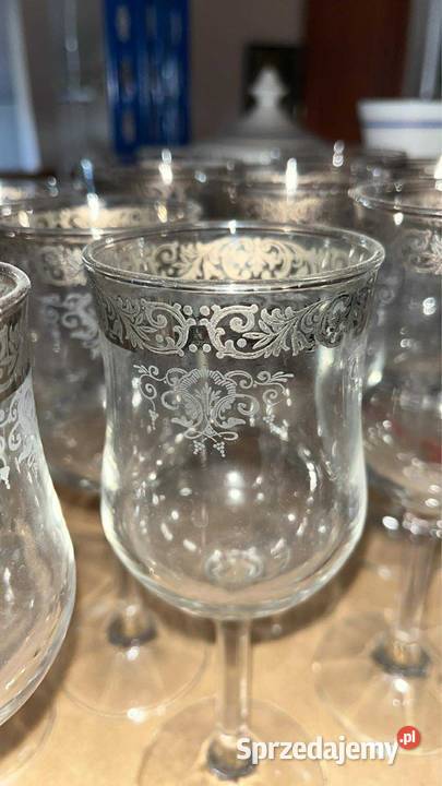 Lenox Moonspun Crystal platyna Kielich do wody