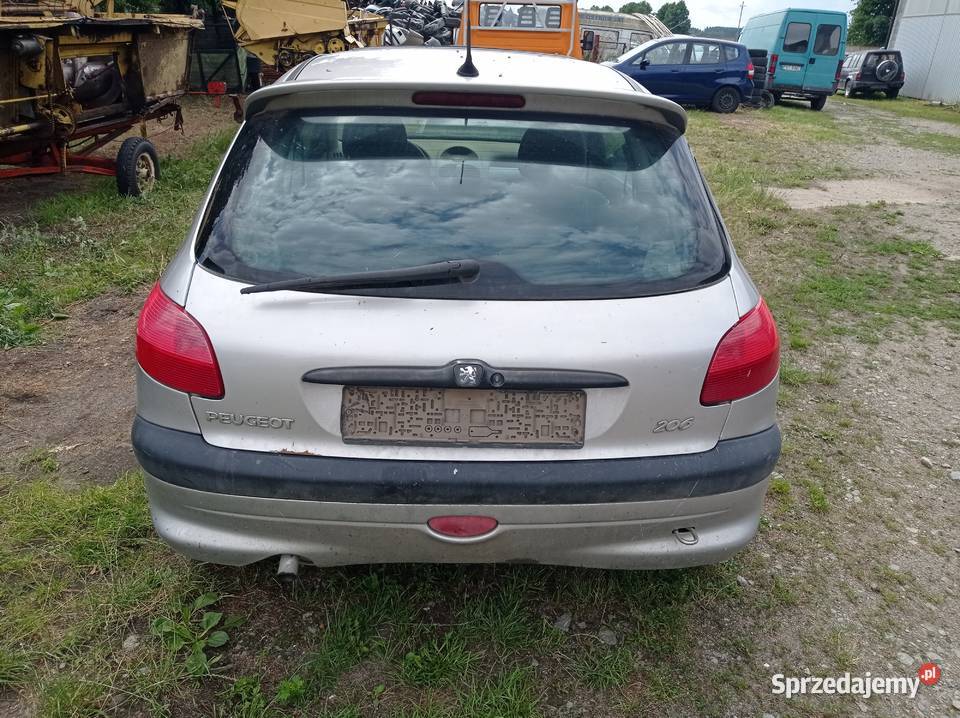 Peugeot 206 11 44 kW 2001 r dawca części Szklarka Myślniewska