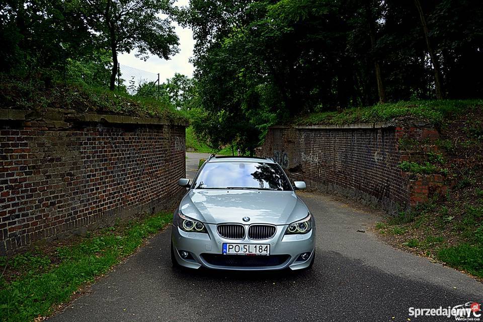 BMW E61 535D 2006r BITURBO MPAKIET HEAD UP Poznań