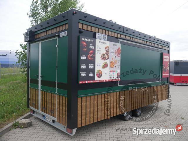 Przyczepa gastronomiczna BeefBus Burger Kebab dolnośląskie Magnice