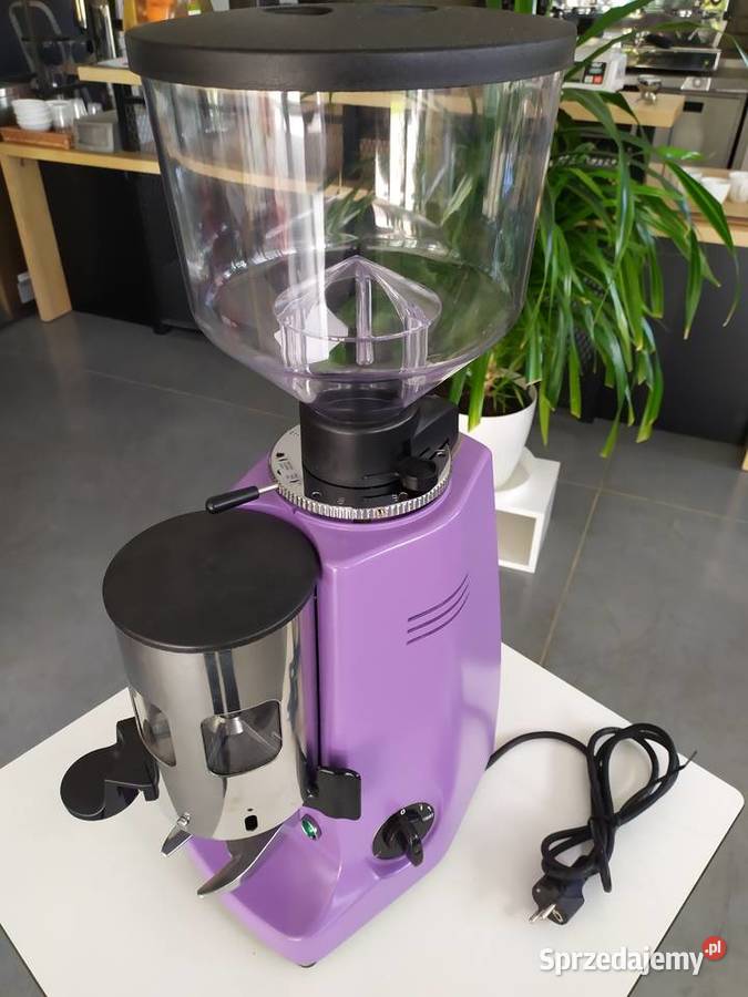 Młynek Mazzer Major Manual lakierowany fioletowy Gastronomia Kazuń Polski sprzedam