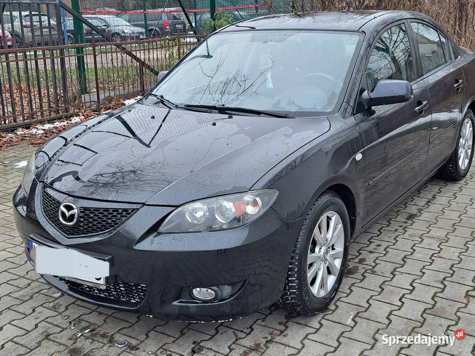 Sprzedam ładną Mazdę 3 16 benzyna 2005r 140 benzyna mazowieckie