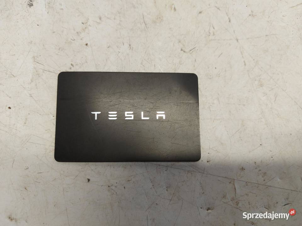 TESLA MODEL Y 2022r KARTA KLUCZYK