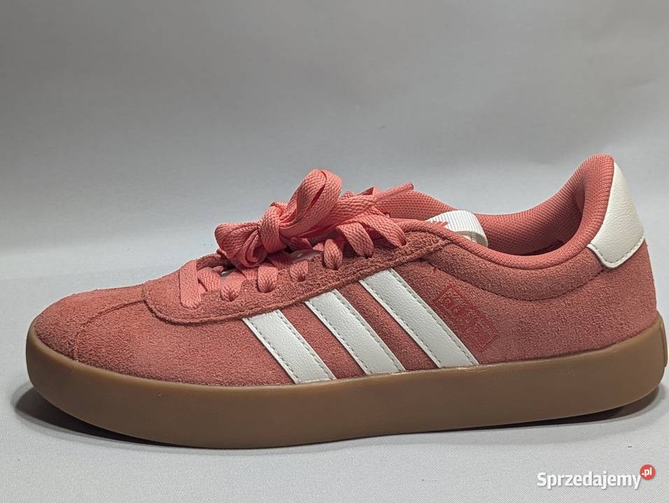 Buty zamszowe adidas różowe pudrowe 38 Adidas Kraków
