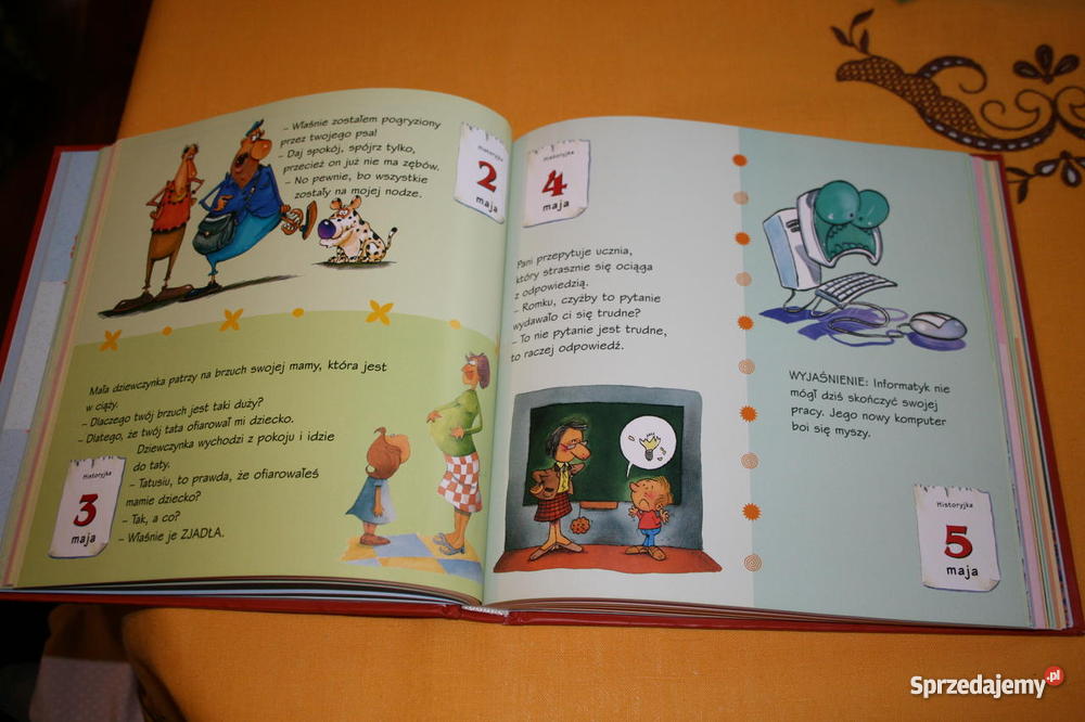 Książka 365 żartów cd dzieci Rok wydania 2008 Warszawa