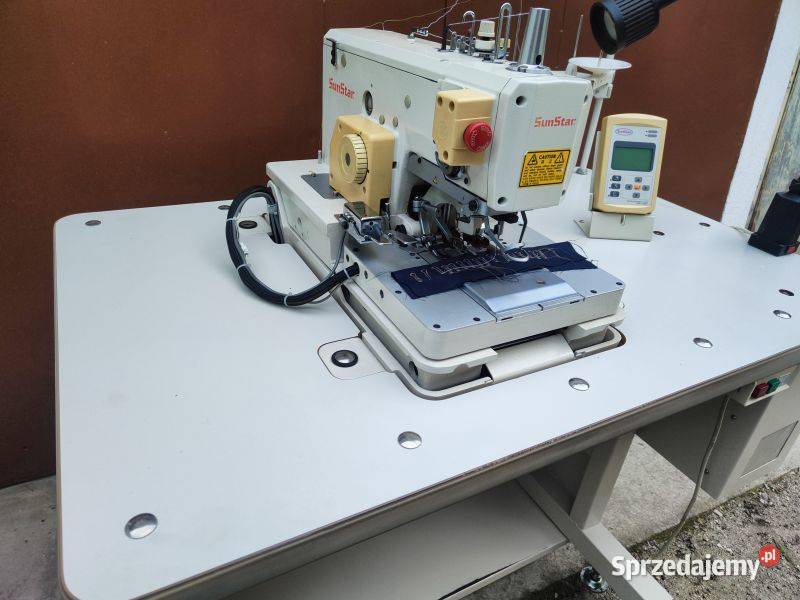 Dziurkarka Elektroniczna Odzieżowa SunStar Juki dolnośląskie Wałbrzych