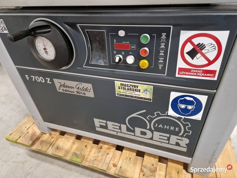 Frezarka dolnowrzecionowa FELDER F700Z