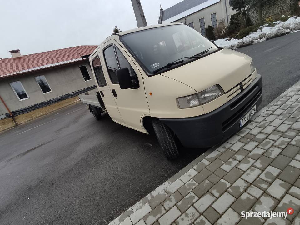 Peugeot Boxer 25 D dubel kabina Paka 36 m Jarosław